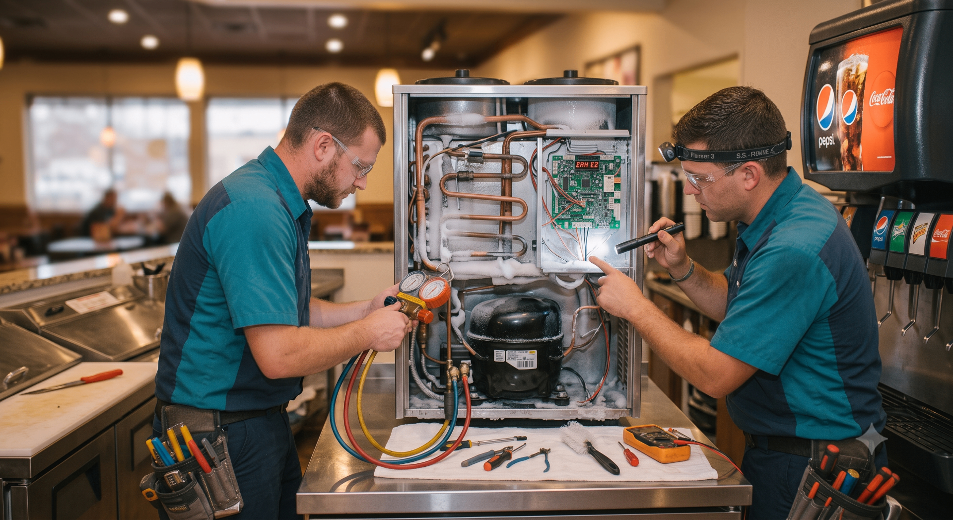 Commercial refrigeration service
